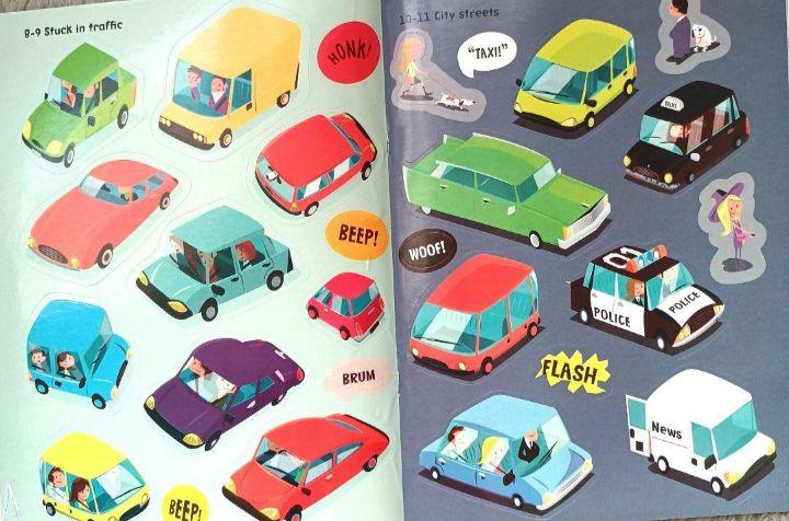 [USED] Usborne Sticker Book