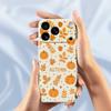 For iPhone 17 Pro Case Autumn Theme Pattern Printing Straight Edge TPU Phone Back Cover