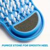 High Reliability Shower Foot Cleaner Foot Washing Brush Foot Scrub Massage Dead Skin Remover with Suction Cup for Bathing Hotels