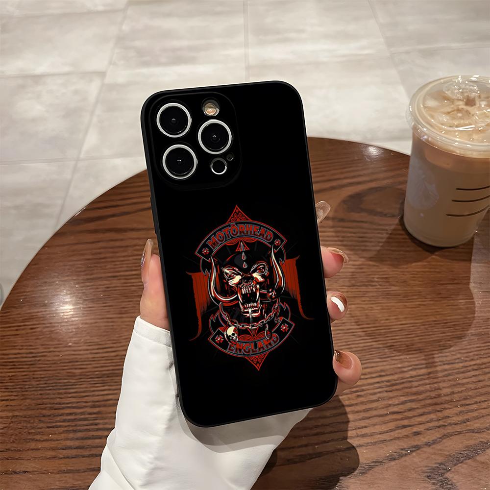 M-motorheades Band Phone Case For Iphone 17 Pro Max 16 Pro Max 15 Pro 14 Plus 13 11 12 Xr X Xs Back Cover