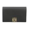 Anagram Snap Closure Card Holder Unisex Card Holder Black C821M97X08-1206