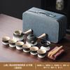 Set da tè Kung Fu a cambiamento graduale Set da tè portatile da viaggio Ceramica di lusso leggero per la casa Ufficio Tè Regali aziendali