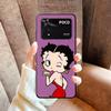 B-Bettys B-Boops Girl Soft Phone Case for Xiaomi Poco X5 X6 X7 X8 Pro Max X3 F7 F8 Ultra M8 M7 M6 M5 Redmi 15 15C 14C 13C 12C X4