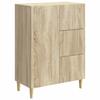 Sideboard Sonoma Oak 66 X 34.5 X 90 Cm Particle Board