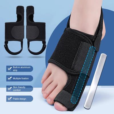 Separador de dedos do pé, ajustador de polegar, protetor do dedo do pé grande, ferramenta de cuidados com os pés, 1 peça