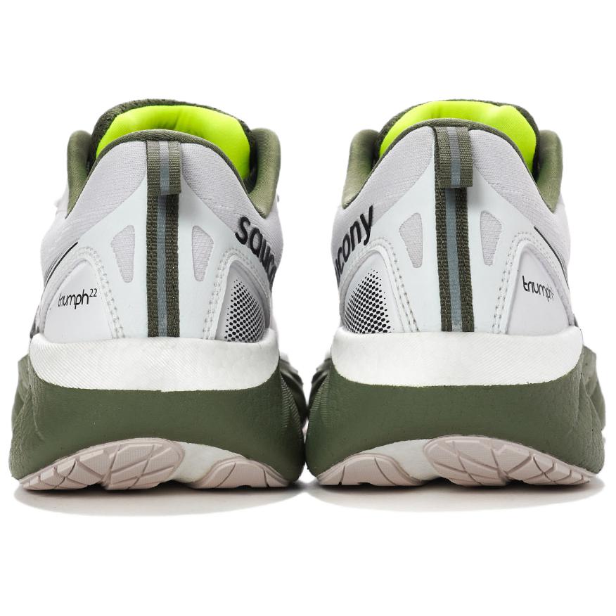 Saucony Triumph 22 White Olivine Men Sneakers S20964-136