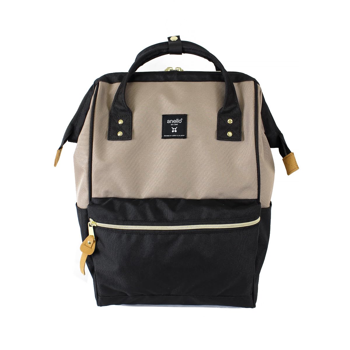 

Backpack Water Repellent Large Capacity PC Storage CROSS BOTTLE REPREVE ATB0193R Gray [Anello] (R) (High Beige)
