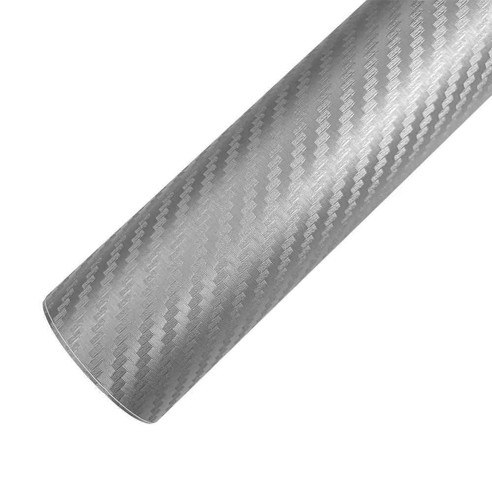 30*127cm Car Stickers and Decals 3D Carbon Fiber Vinyl Wrap Sheet Roll Protective Custom Film Auto Styling Exterior Accessories