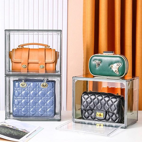 HK.sell Handtasche & Figur transparente Aufbewahrungsvitrine, 1 Stück beliebtes koreanisches Spielzeug