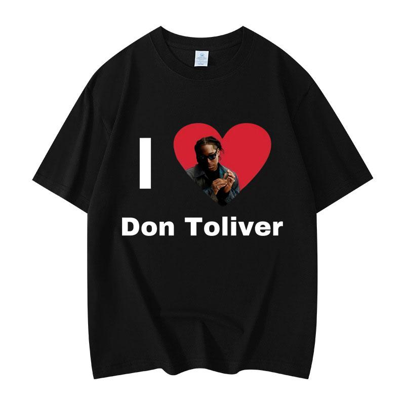 

I Like Don Toliver Print Tshirt Men Women Clothing Fashion Hip Hop Short Sleeve Tshirts High Quality Cotton Oversized T Shirt 4XL