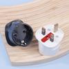 250V 13A Çok Fonksiyonlu Eu Avrupa - İngiltere Fiş Adaptörü 2 Pinli Güç Dönüştürücü Soket Seyahat Dubai Singapur Evrensel Adaptör