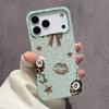Leopard Print Bow Phone Case For IPhone 17 13 16 Pro 11 15 12 14 Pro Max 14 Plus 16e Shockproof Cover Silicone Soft Fundas