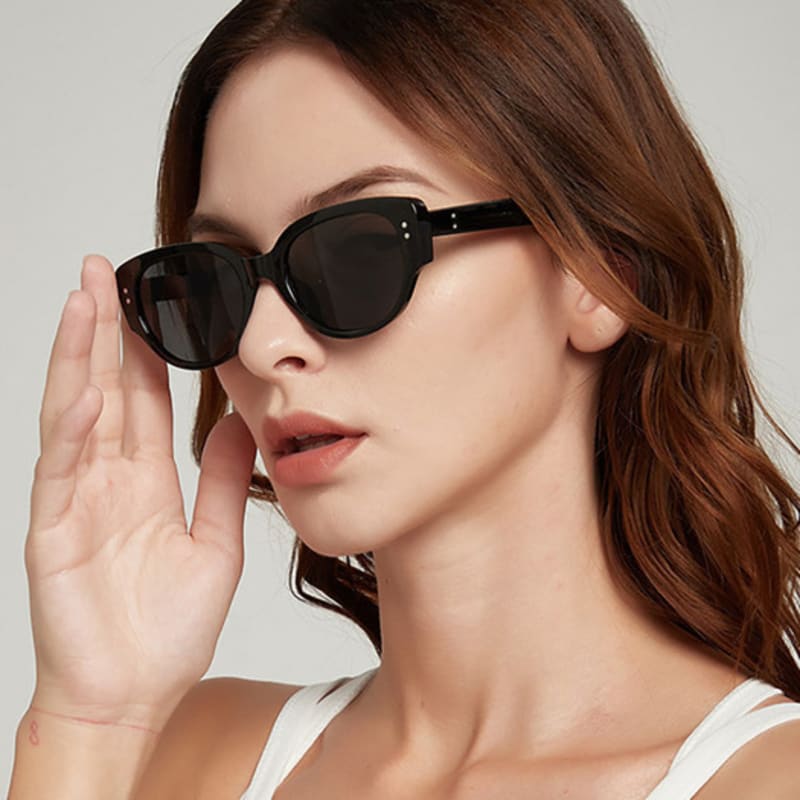 

LOOKING4U NeoRetro 20307 Ugly Sunglasses C1 Black BLACK