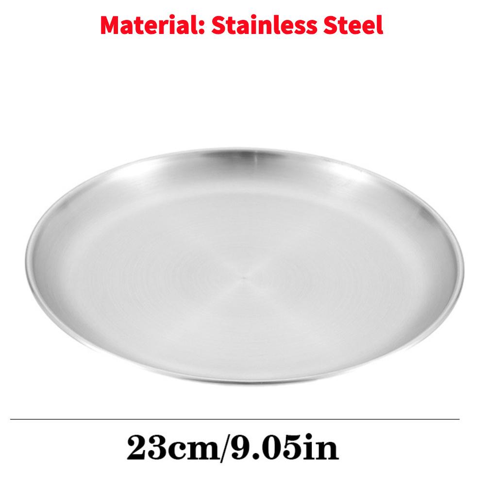 Титановая походная тарелка, уличная ультралегкая портативная посуда, посуда, штабелируемый поднос для пикника, походов, кухонное оборудование