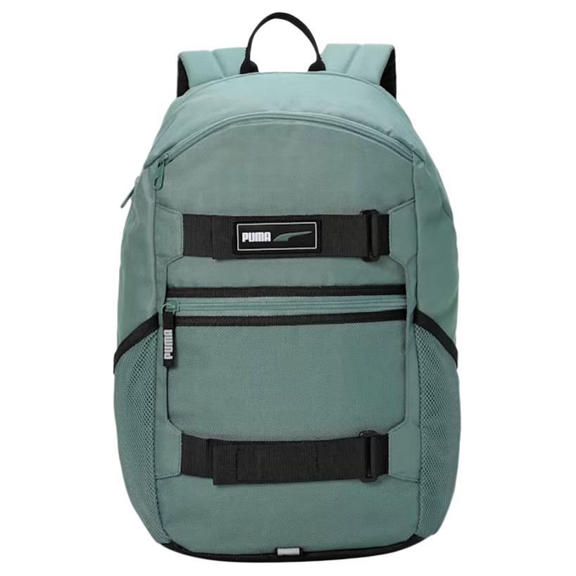 New PUMA Fabric Backpack Unisex Light Green Gray 079191-09