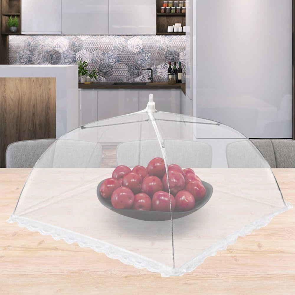 

Выдвижной зонтик для еды 17-дюймовый крышка для пикника защищает крышку посуды Многоцелевое покрытие для пищевой сетки на открытом воздухе