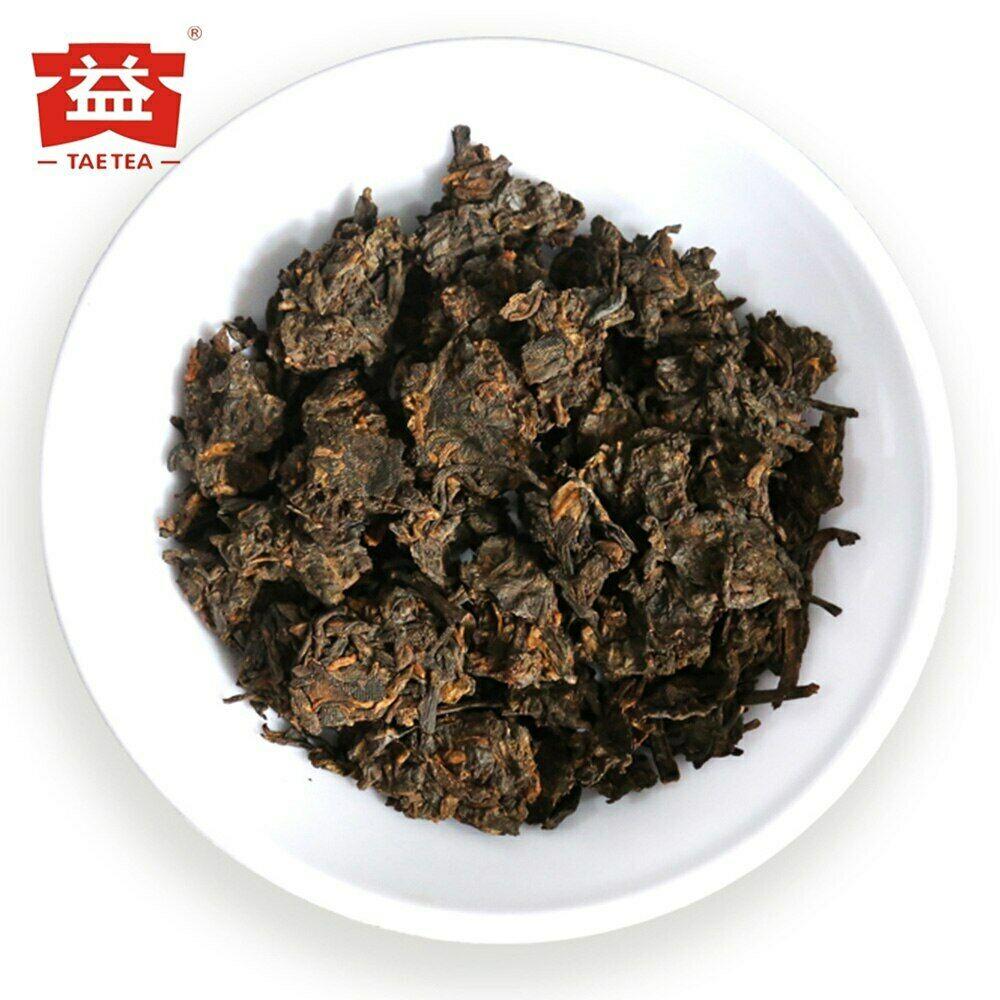Premium TAETEA Ripe Puerh Chinese Tea 7452 Chi Tse Beeng 1901 Shu Puer Tea 357g