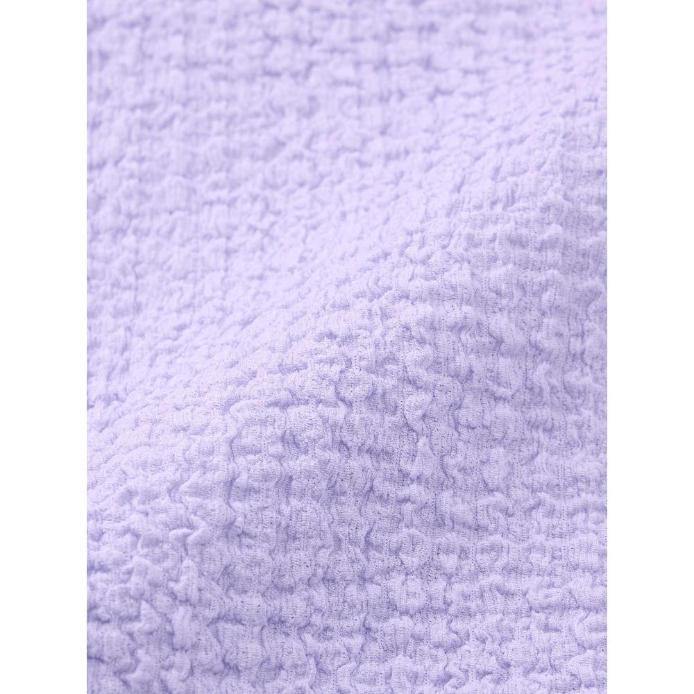 Gu By Uniqlo Girls Shirring Open Shoulder Tee