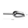 Household Stainless Steel Candy Ice Cube Flour Scoop Buffet Nut Grain Shovel Kitchen Bar Tool
