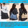 [MR&KB] Shoulder Bag, Crossbody Diaper Bag, Multi-Layered Tote Bag, Women's 3-Way Multi-Functional Water-Repellent Bag with Multiple Pockets, Can