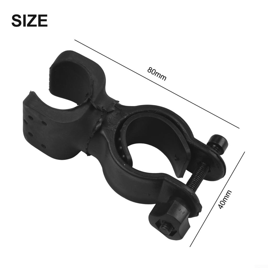 Bicycle Lamp Holder Bike Handlebar Flashlight Mount