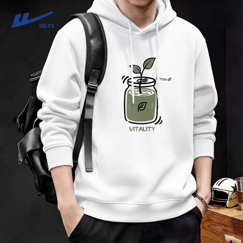 Warrior Men's Casual Hooded Pullover Sweatshirt