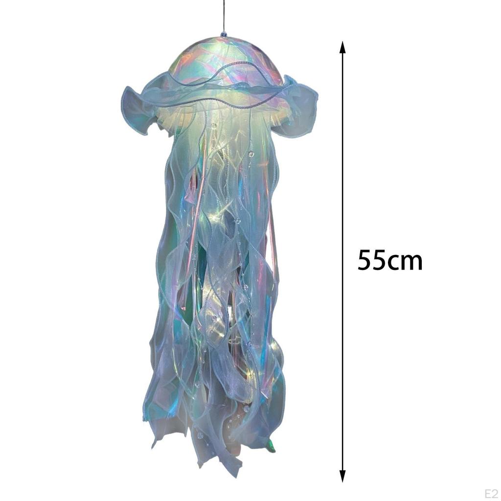 Jellyfish Lamp Material DIY Lantern for Living Room Bedroom Dorm
