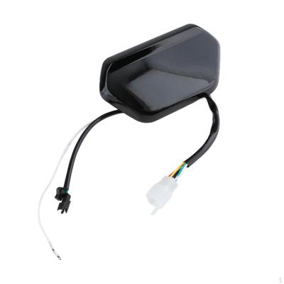 Electric Bike Speedometer LED Digital Display Meter Easy Installation Sturdy Lightweight Multiuse