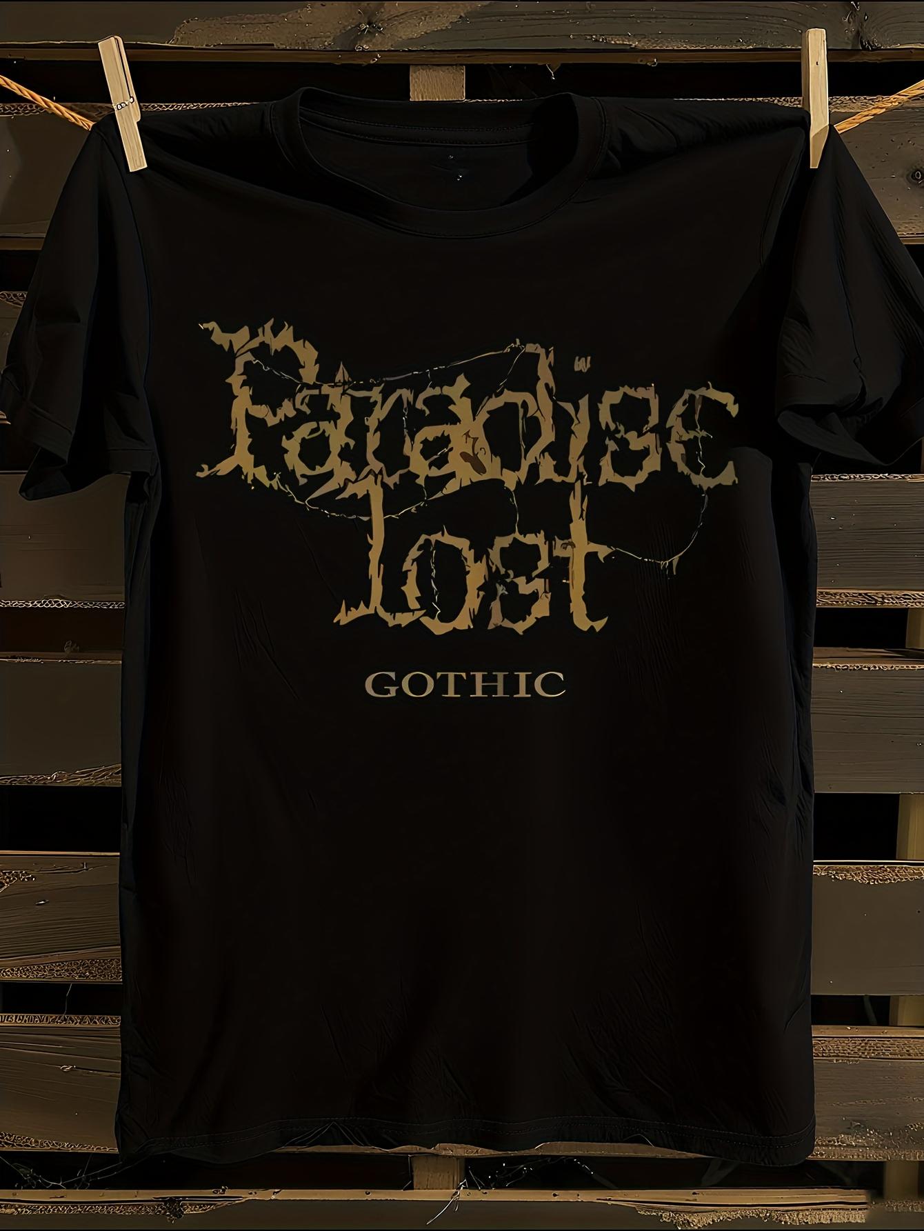 Black Paradise Lost Gothic T-shirt L