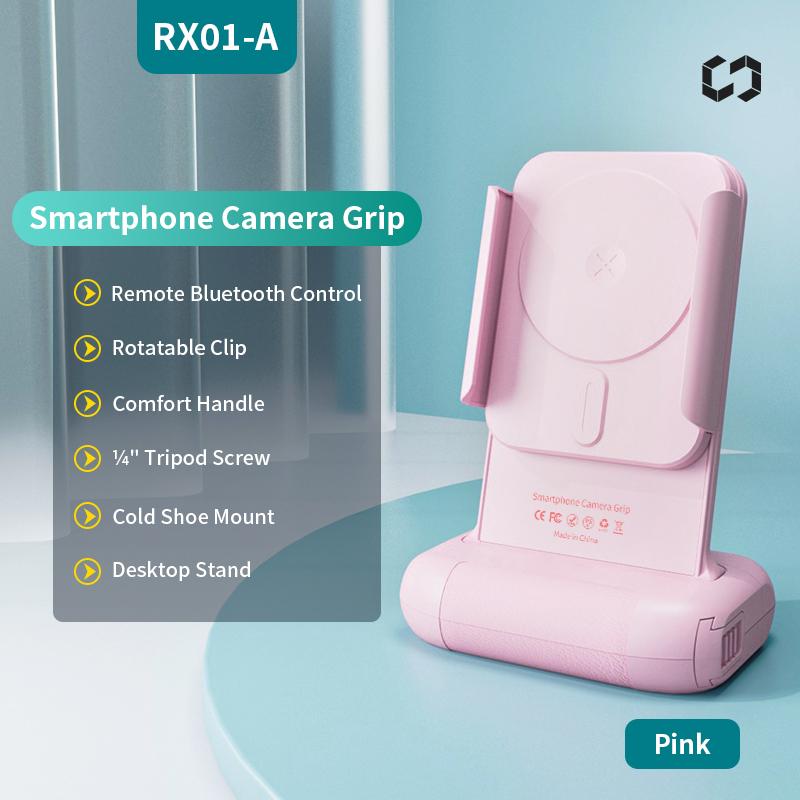 Upgraded Smartphone Camera Shutter Grip Bluetooth Selfie Handle Camera Photo Stabilizer With Fill Light Wireless Charging