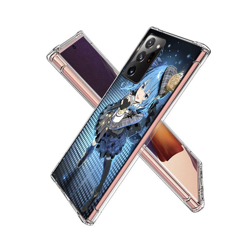 Suisei H-Hoshimachi Phone Case for Samsung A55 A35 A25 A15 A07 A05S A16 A17 A26 A36 A37 A56 A57 Galaxy Note 20 10 A50S A71 A51 A
