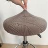 1PC Jacquard Round Stool Cover Bar Stool Cover Home Decoration Soft Dustproof and Wear-resistant Chair Cover