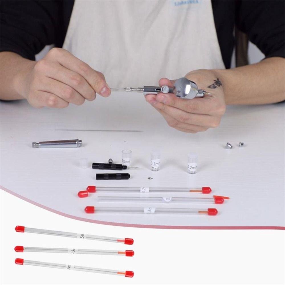 Spray Needle Nozzle Sprayer Accessories Airbrush Nozzle Airbrush Cover Airbrush Needle Nozzle Cap