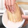 Natural Non Scratch Scrub Sponge Eco Friendly and Compostable Plant Fiber Loofah Dish Sponge Kitchen Scrubbers for Dish Biodegradable Cleaning Sponges