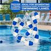 2Pcs 16Ft Pool Rope Floats To Divide Pool - Pool Safety Rope With Floats - Pool Divider Rope For Shallow Deep End