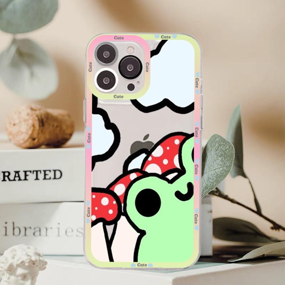 Frog cartoon drawing Phone Case For Redmi 7 8 9 A For Redmi Note 5 7 8 9 10 11 Pro Max 4G 5G Funfas