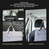 Multifunctional Car Clothesline Car Hanging Clothes Rack Car Rear Seat Storage Fixed Hook Clothes Rack