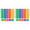 16X Transfer-8 Colors 3D Puff HTV Heat Transfer Vinyl 30X25cm Pastel Colored Puffy Iron-On Vinyl T-Shirt-B61B