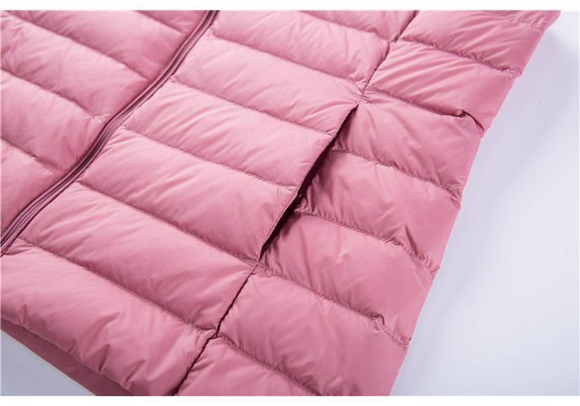Women's Autumn/Winter Collarless Down Vest - Slim, Lightweight, Korean Style Inner Wear