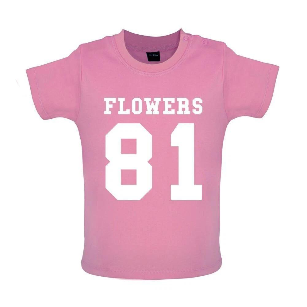 

Flowers 81 - Baby Kids Boys Girls Unisex T-Shirt / Babygrow - Singer Song Love Fan Human Concert 150
