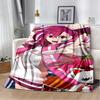 DAN DA DAN New Style Anime Cartoon Throw Blanket Soft Cozy Cover for Bedroom Sofa Travel Picnic Office and Kids Gift