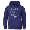 Cartoons Tea Rex Cute Funny Prints Clothing Mens Soft Streetwearpullovers Crewneck Personality Hoodies Casual Fashion Hoody Men