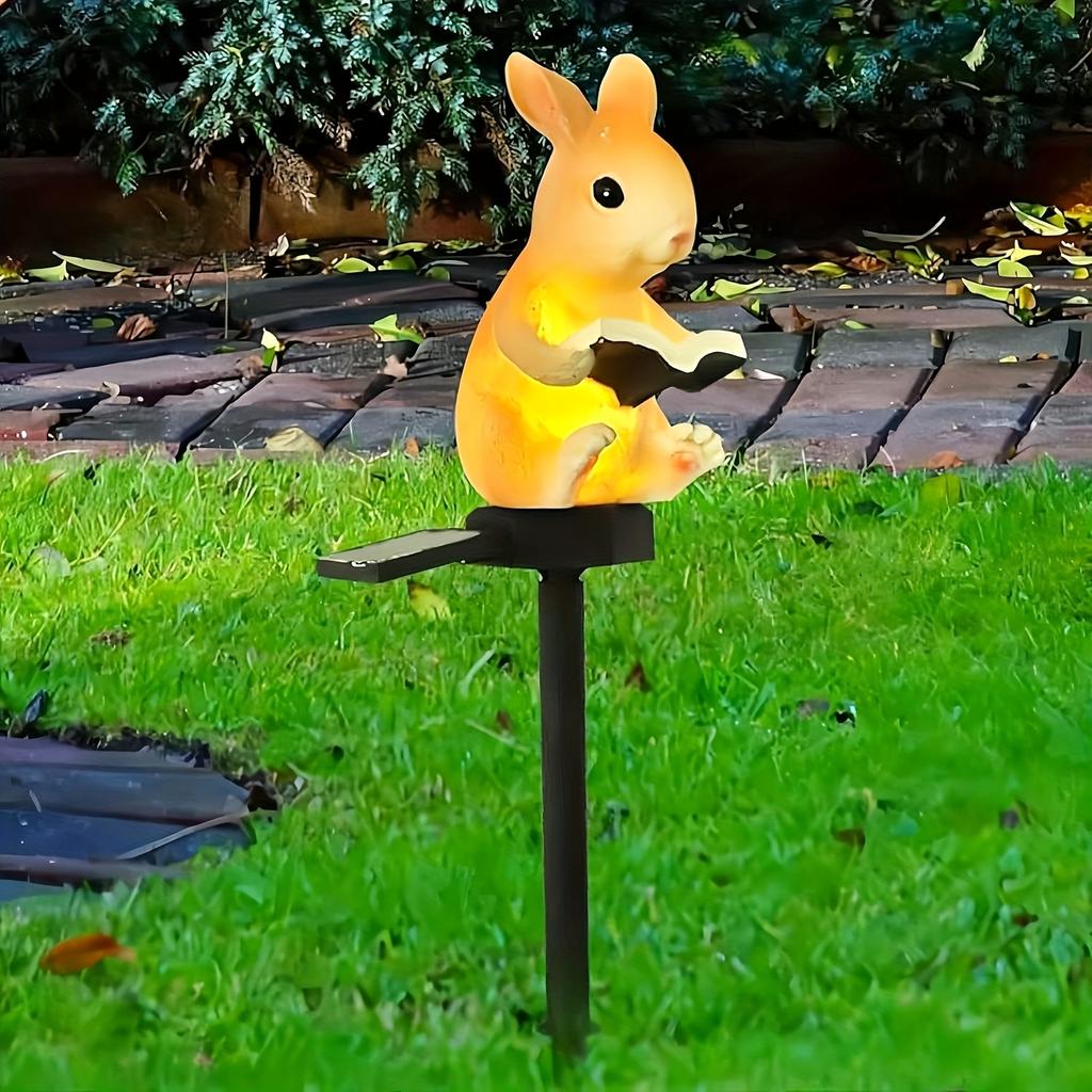 Powered Outdoor Resin Animal Light for Garden Yard Decoration