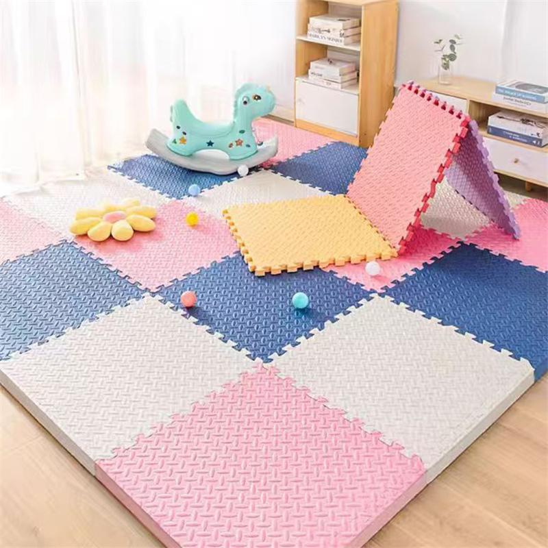 24pcs Xpe Spliced Thickened Foam Floor Mat Children's Baby Crawl Mat Absorbent Dirt Resistant Jigsaw Non-slip Floor Mat