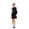 2025 Spring/Autumn Sleeveless Mini Dress with Bow Decoration - Cross-Border European & American Fashion