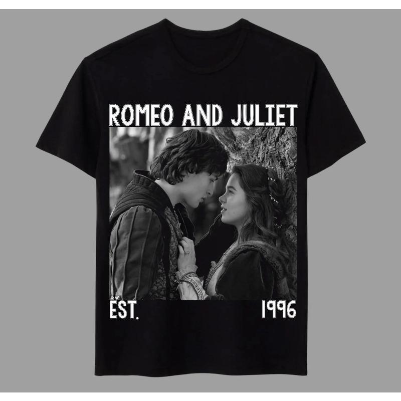 Romeo And Juliet Tv Movie American Movie Tshirt Summer Unisex Loose And Breathable Cotton Tshirt Top