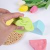 Käseförmige Squishy Fidget Spielzeuge Weich Langsamer Rückprall Helle Farben Zur Stressbewältigung Kinder Spiel Büro Zuhause Tägliche Nutzung