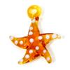 2 Piece Starfish Lampwork Glass Pendant Colorful Charms DIY Making Necklace Earrings Bracelet Jewelry Fish Ornament Aquarium