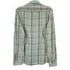 RRL Green X Gray Twill Check Pattern Long Sleeve Shirt Tops M Green X grayUsed