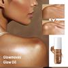 Glowmoves Glow Oil Hydrating Nourishing Facial Body Clavicular Brightening Liquid Fine Sparkling Party Beach Sparkling Oil
